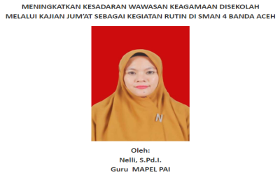 MENINGKATKAN KESADARAN WAWASAN KEAGAMAAN MELALUI KAJIAN JUM’AT RUTIN DI SMAN 4 BANDA ACEH